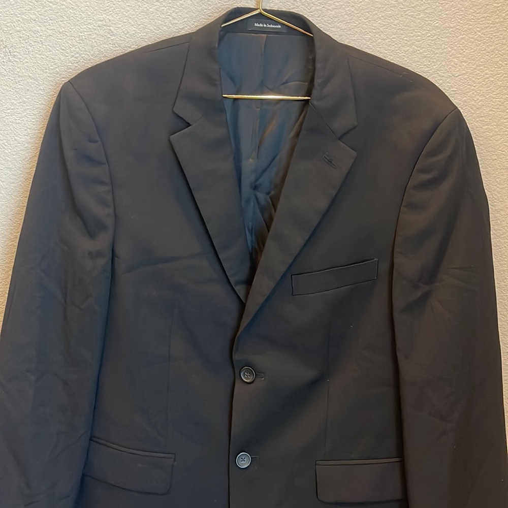 Pronto Uomo Platinum 100% Wool Suit Jacket Size 40S - Picture 4 of 9